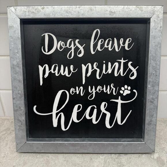 Dogs Leave Paw Prints on Your Heart picture - Picture 1 of 4